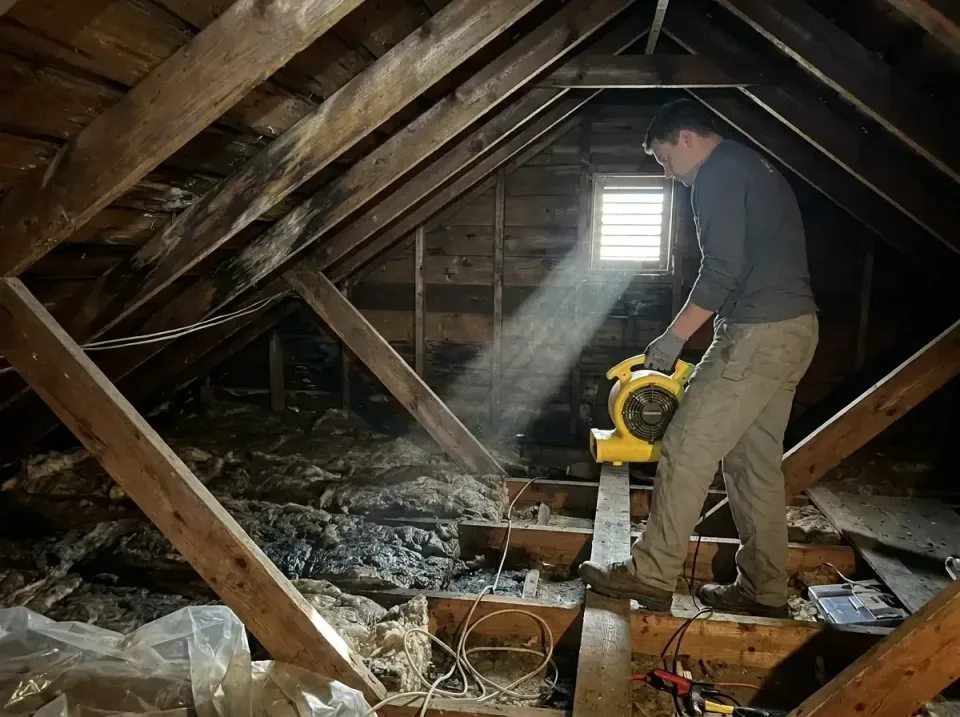 attic-water-damage-drying-proc-007 — frequently asked questions, Emergency Water Extraction & 24/7 Flood Response in Wautoma…